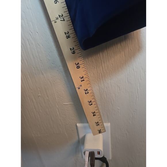 Lane Bryant Womens Blue Double Buttons Pockets Casual Pants Size 22 - Picture 4 of 7